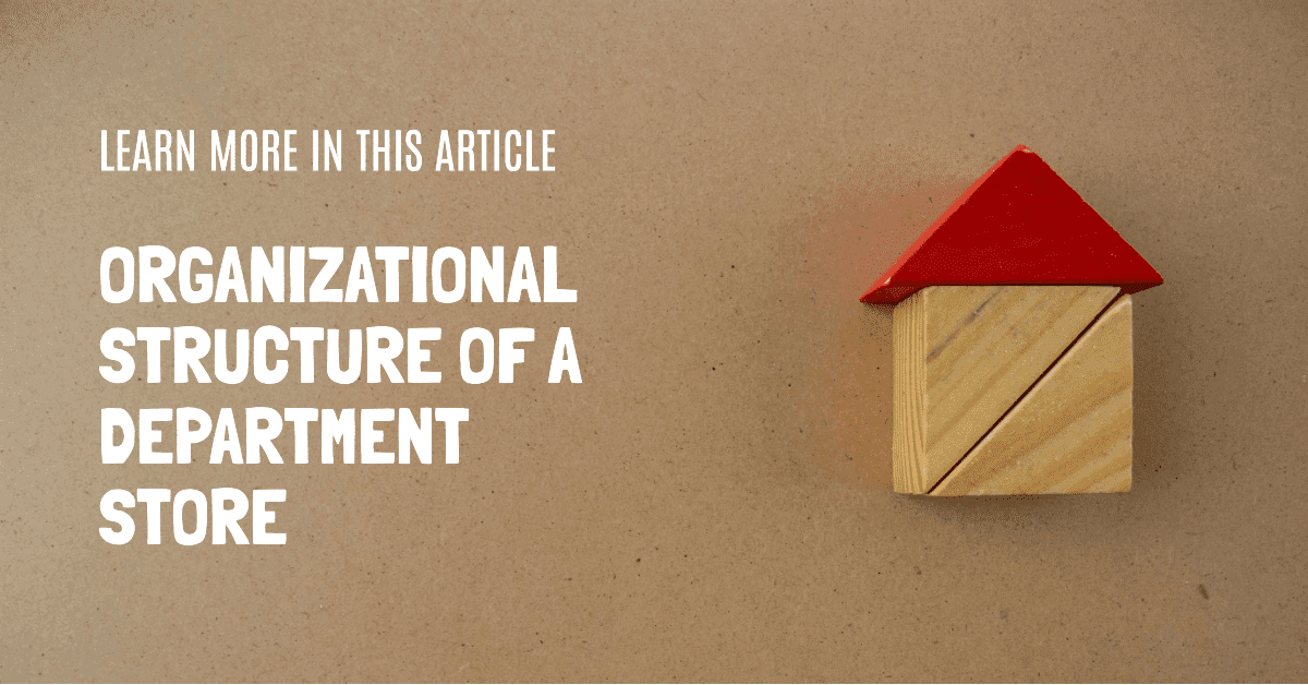 Organizational Structure of a Department Store Indian Retailer